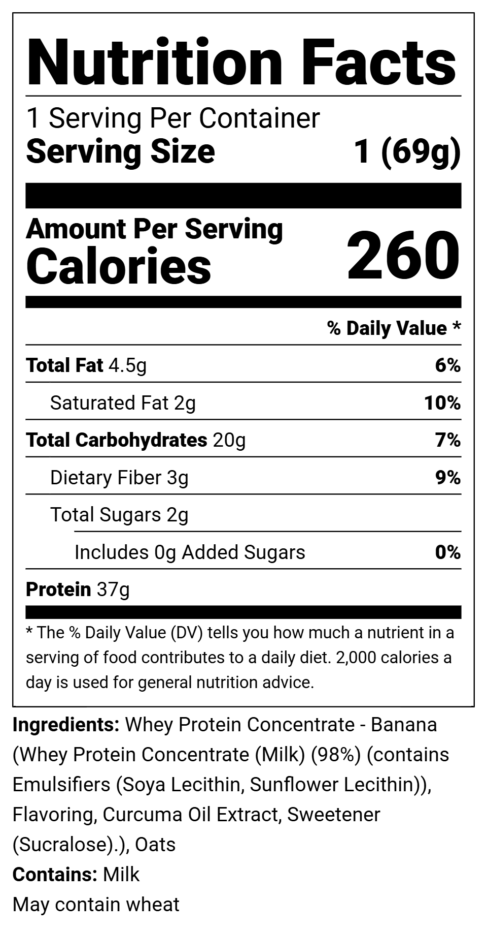 Banana Overnight Oats - Box of 16